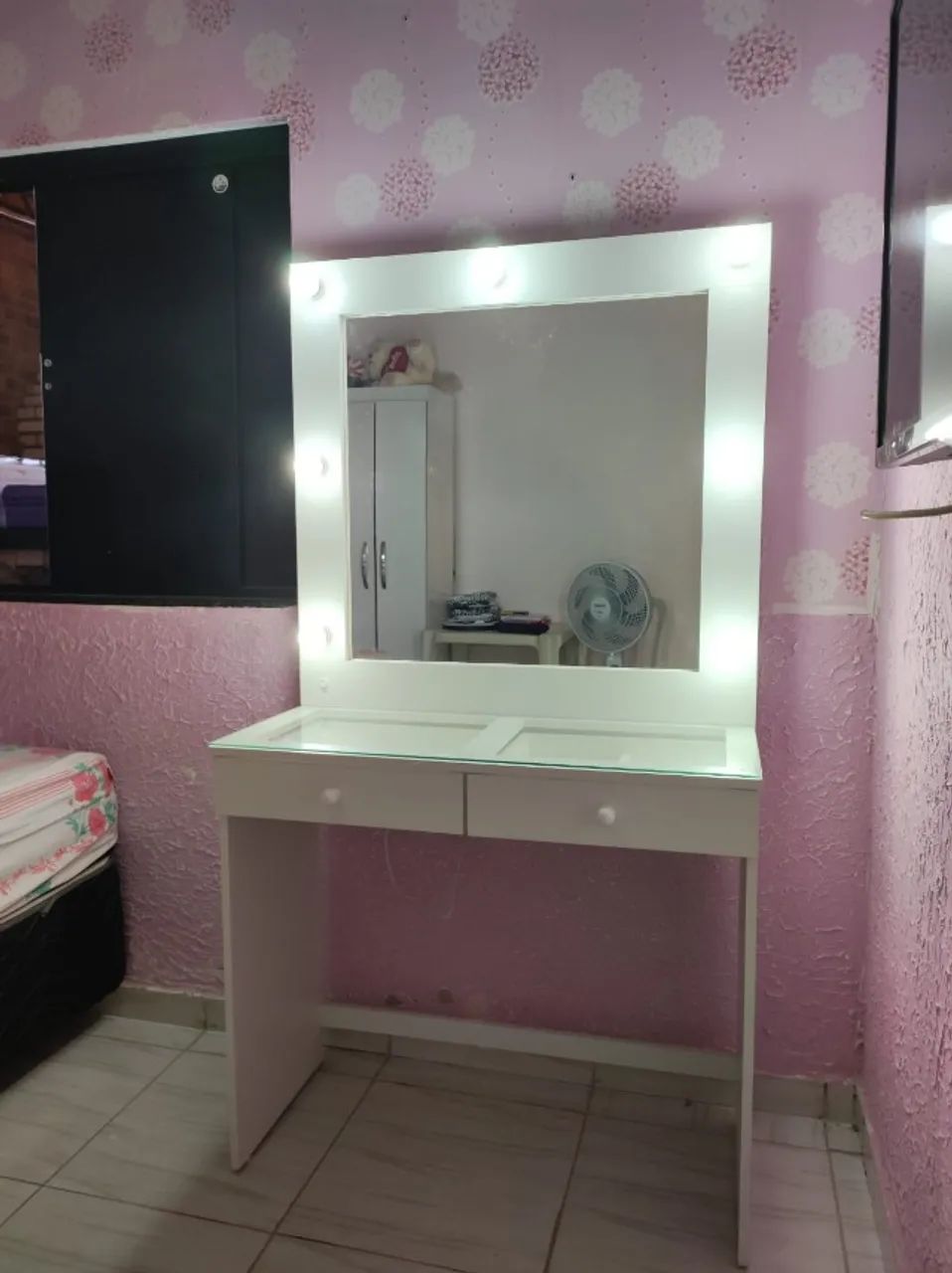 Penteadeira com 2 gavetas - Foto 3