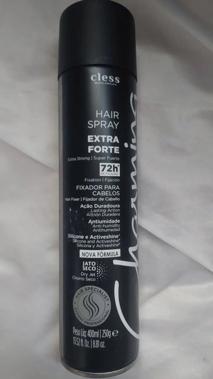 Spray Fixador para Cabelos- Extra Forte-Charming 