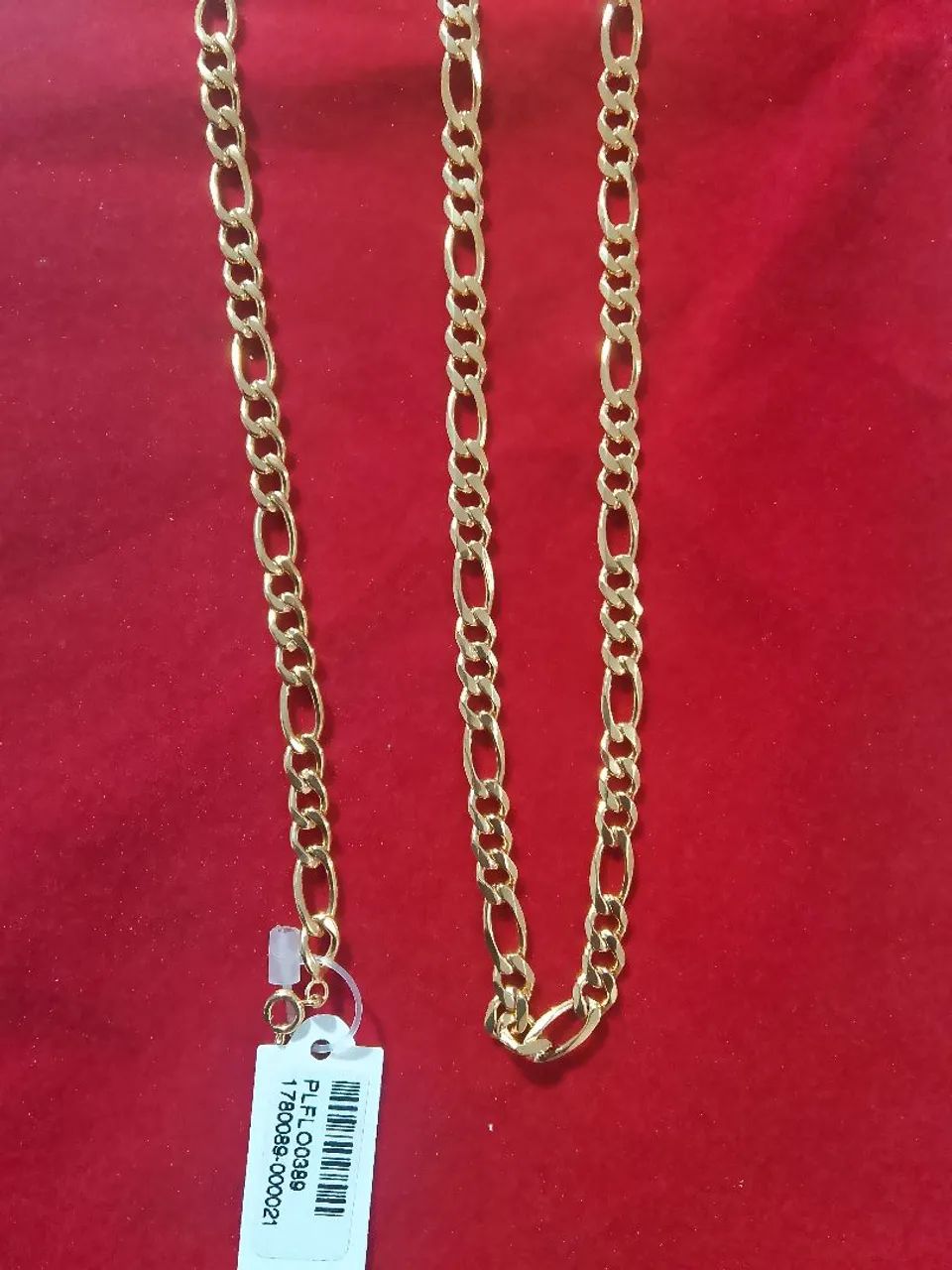 CORDAO FOLHEADO A OURO + PULSEIRA! - Foto 2
