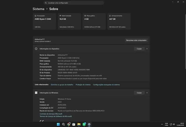 Pc gamer setup completo troco por moto! - Foto 3