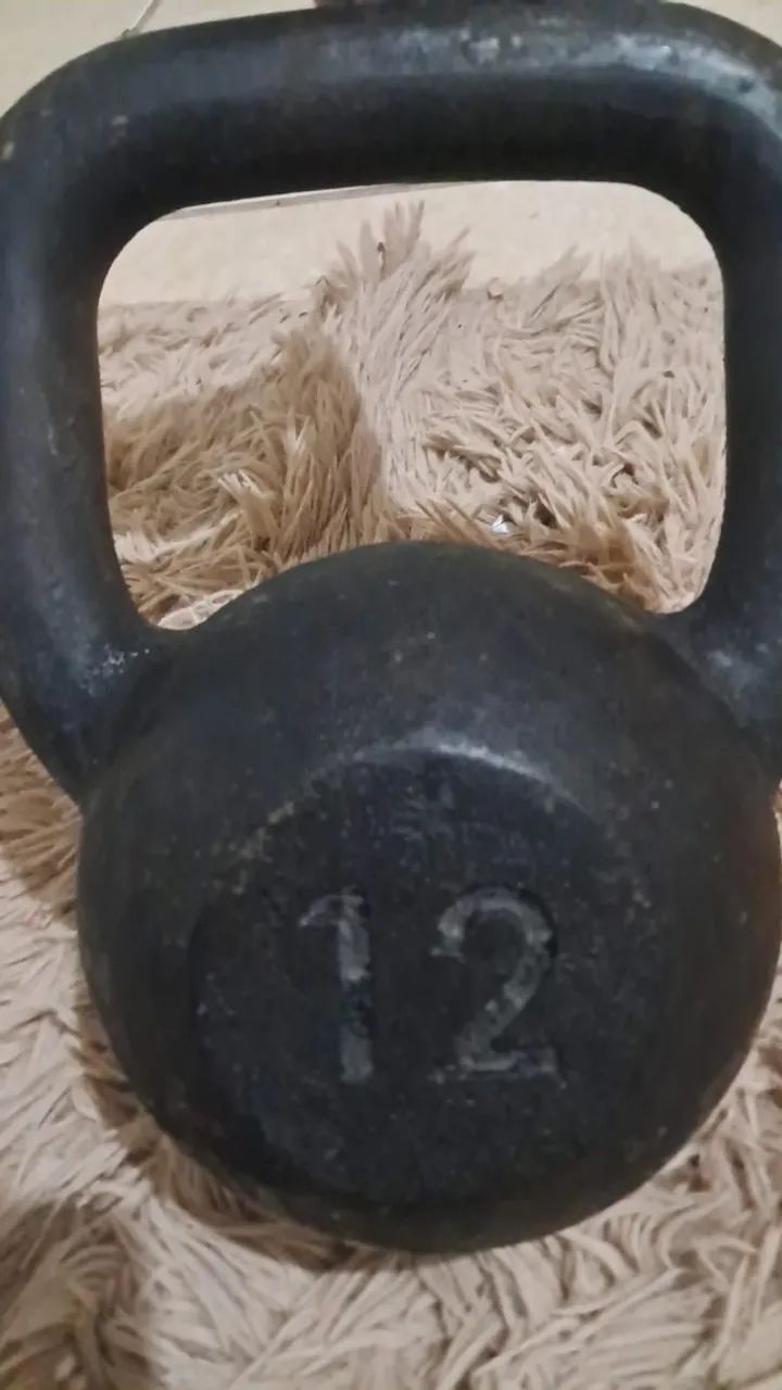 Peso de ferro fundido 12kg - Foto 4