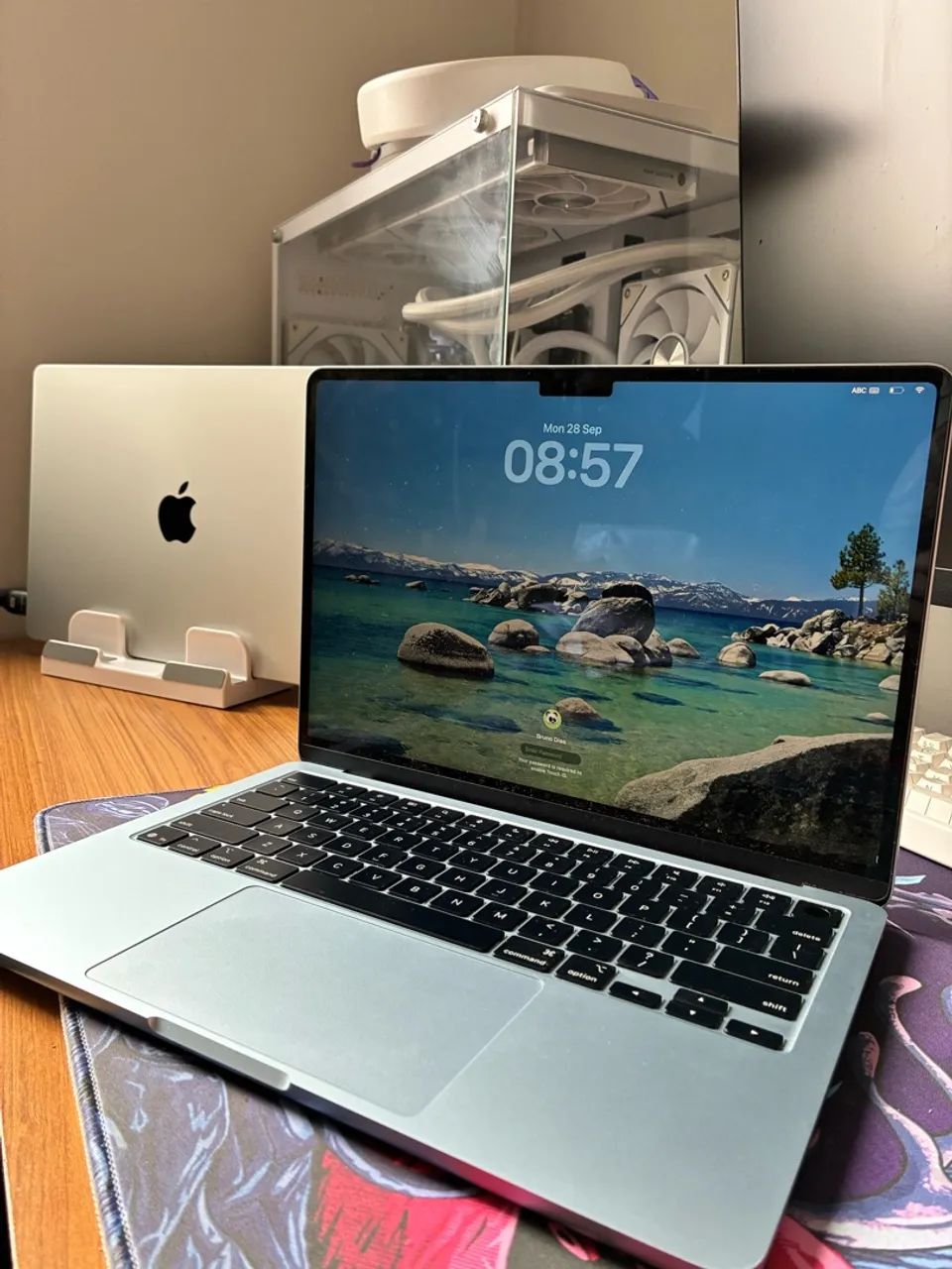 MacBook Air M4 13 Polegadas Azul 256GB 16GB RAM  - Foto 2