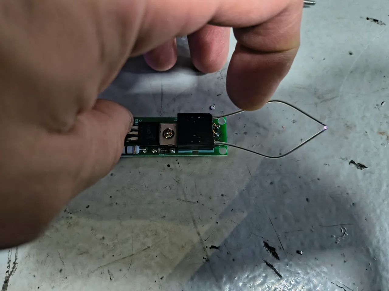 Círcuito Eletrônico Choque Elétrico