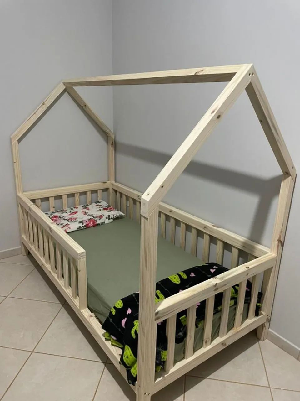 Cama de Solteiro Montessoriana Casinha - Foto 2