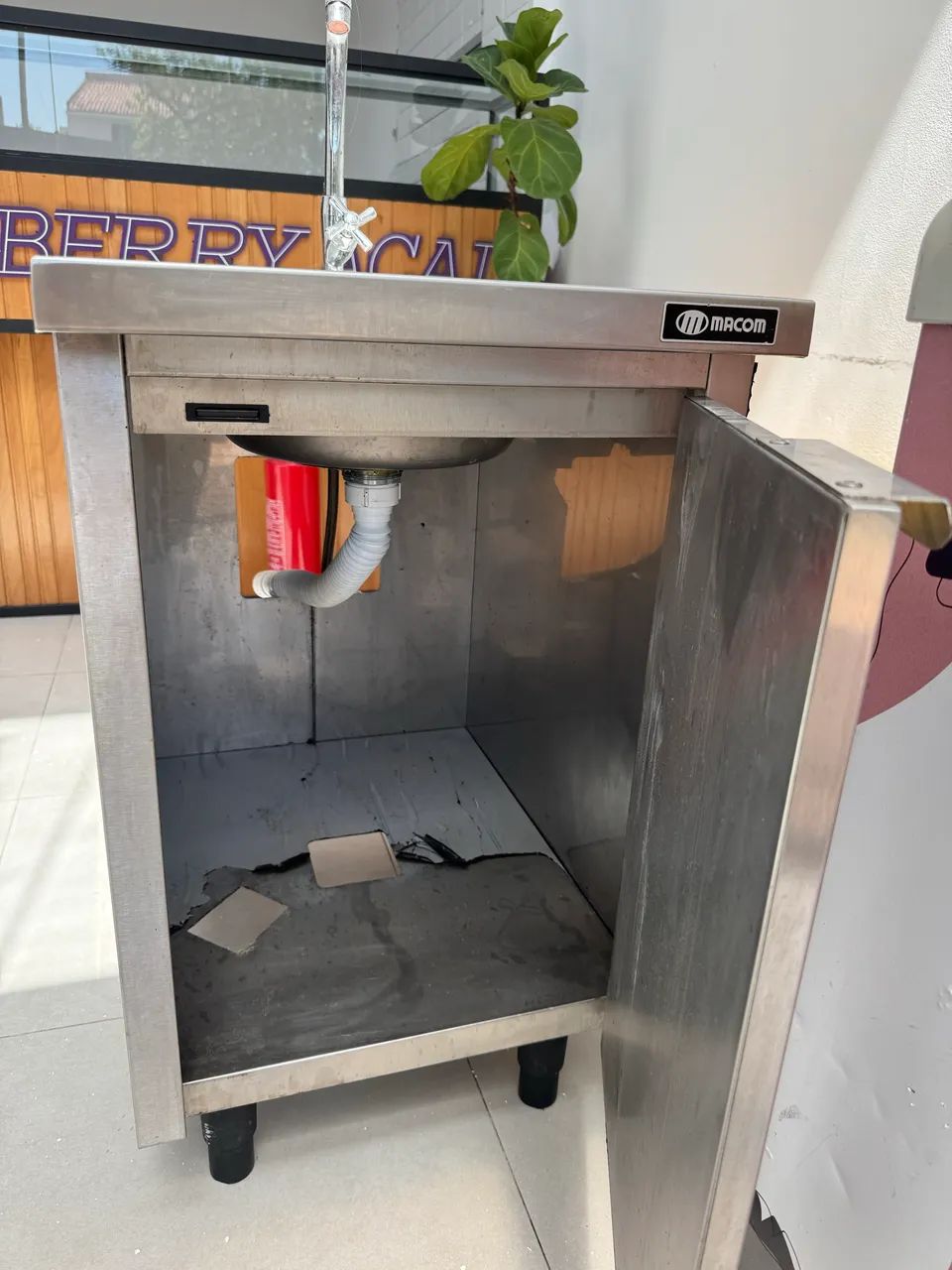 Cuba com armário MACOM de INOX - Foto 5