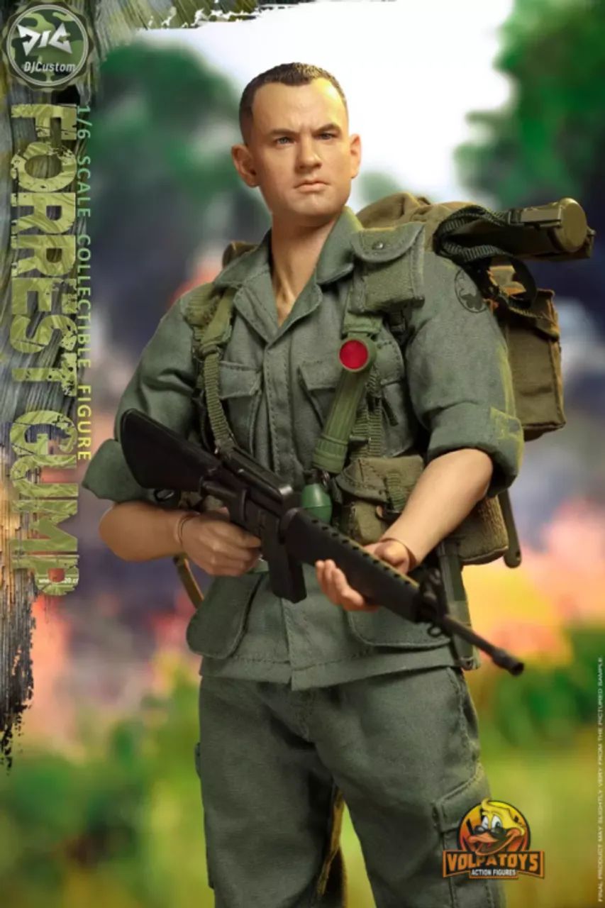 Forrest Gump Traje Militar - 1/6 - DJ-CUSTOM DJ-16008 - Foto 2