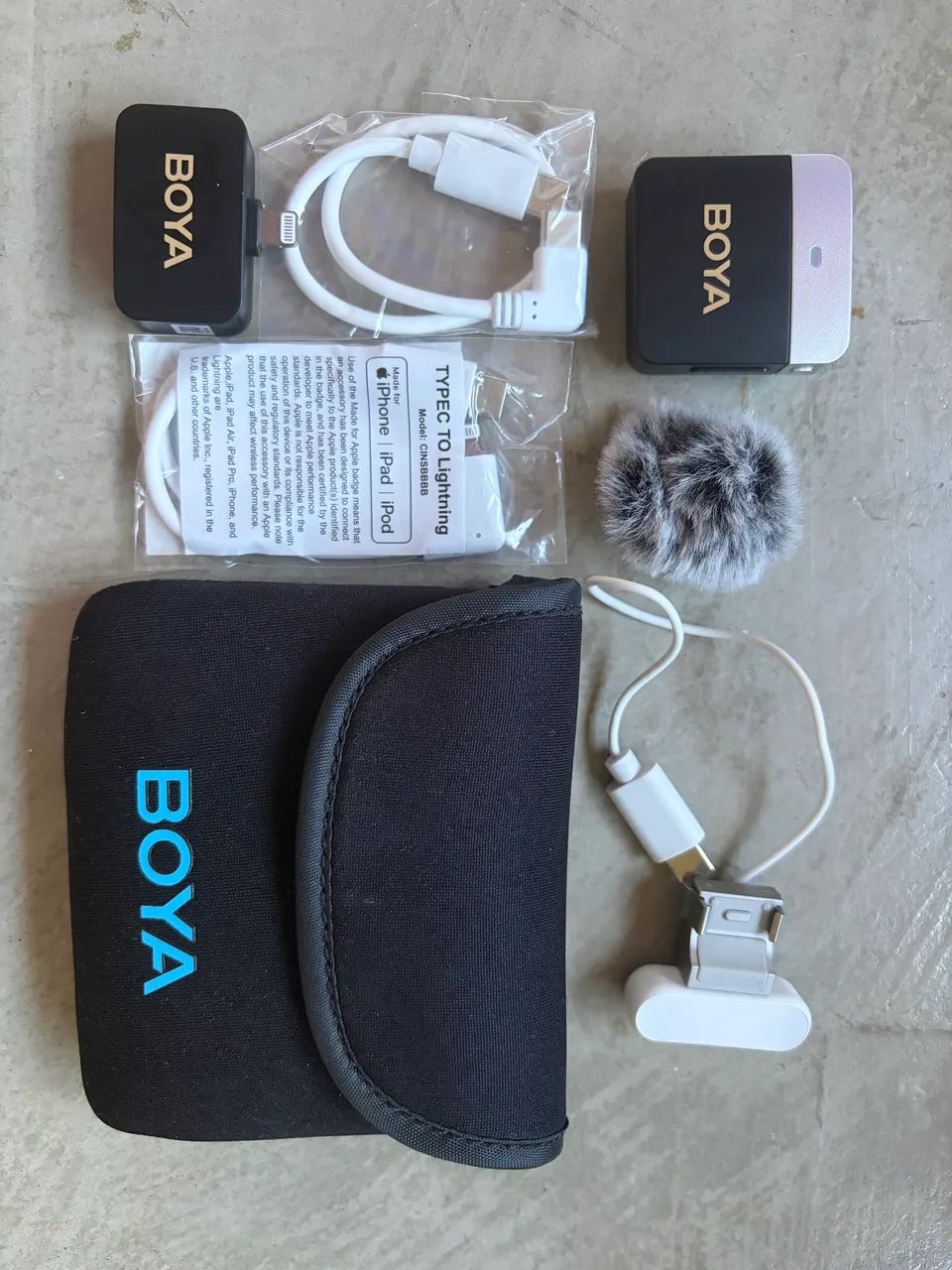 Microfone sem fio BOYA - Foto 2