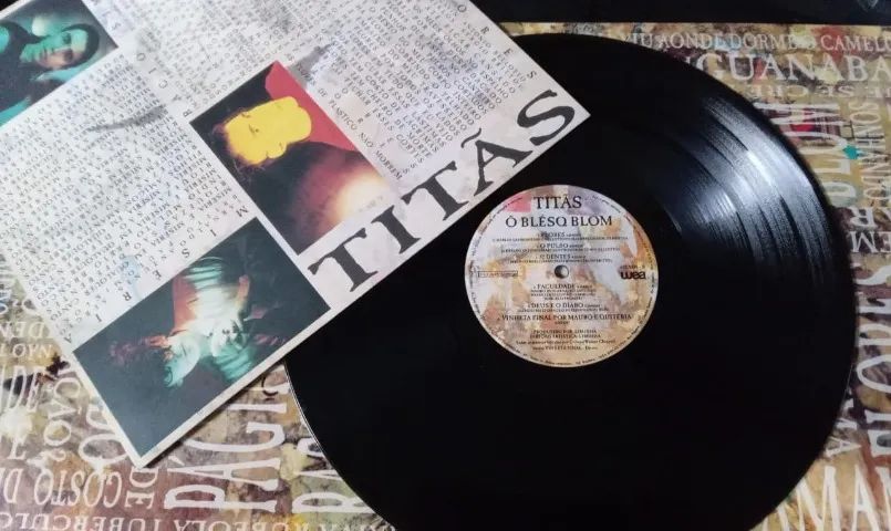 LP Titãs - Õ Blesq Blom 1989 - Foto 4