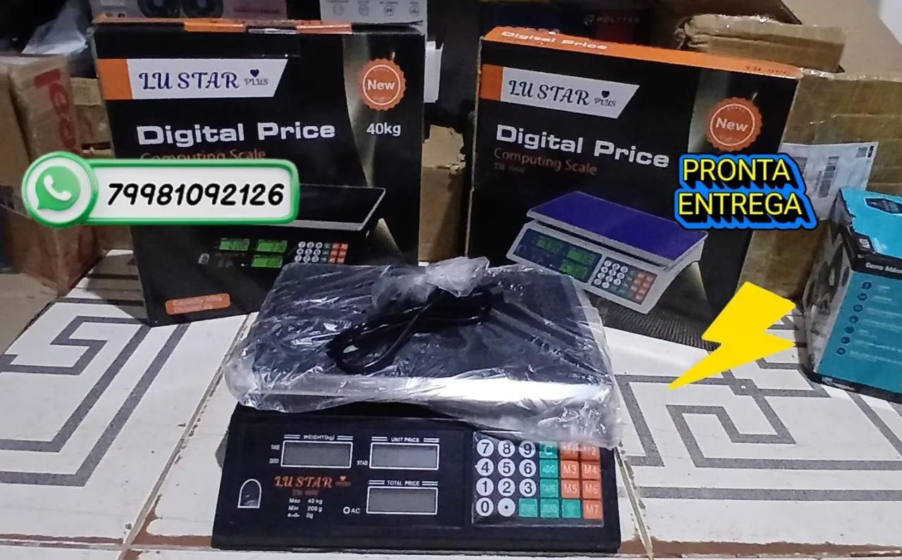 Balança digital 40kg LU STAR nova pronta entrega  - Foto 2