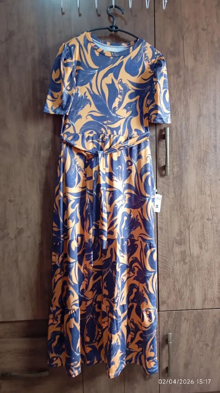 Vestido em malha 