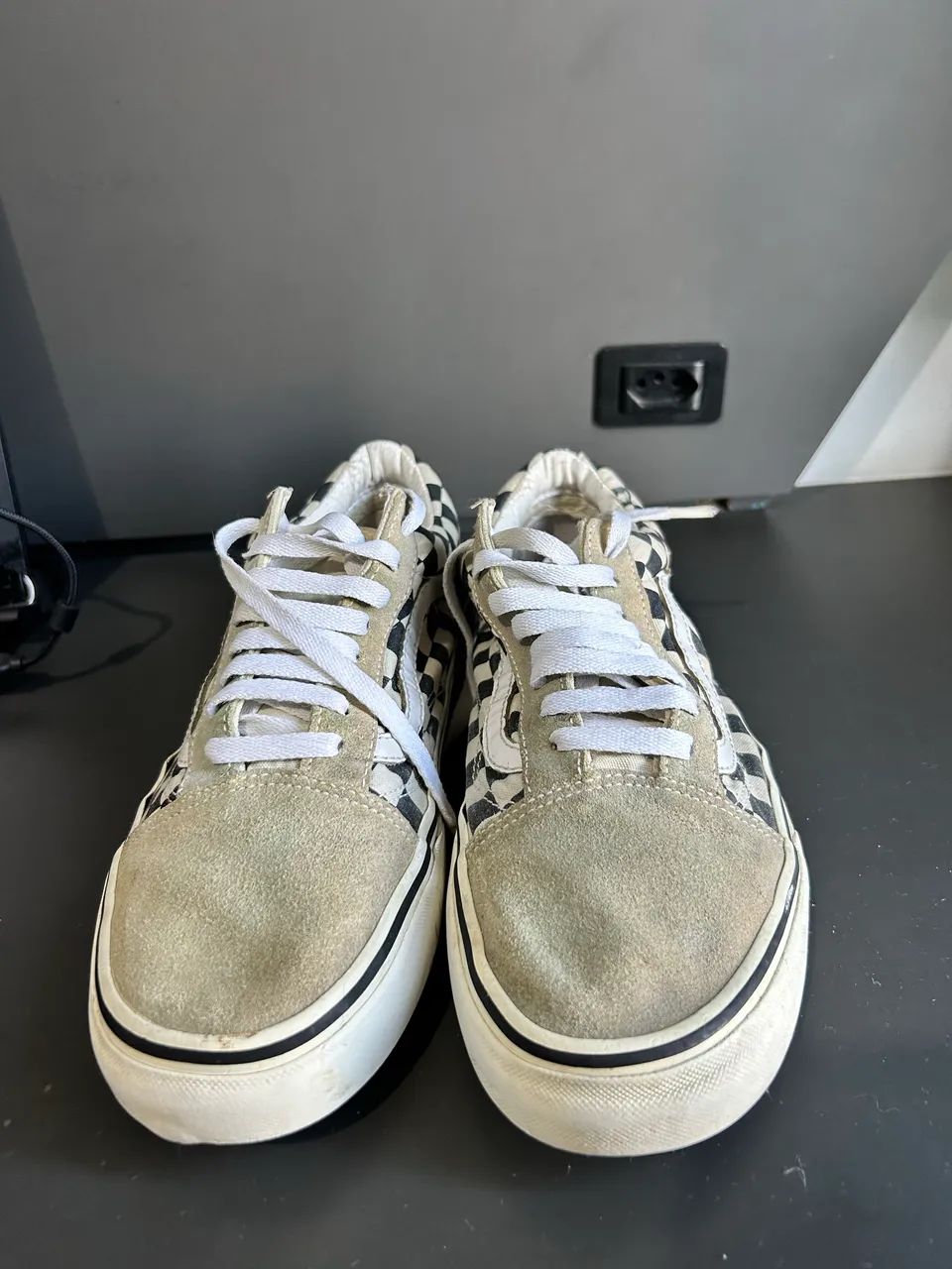 tênis vans oldskool checkerboard - Foto 5