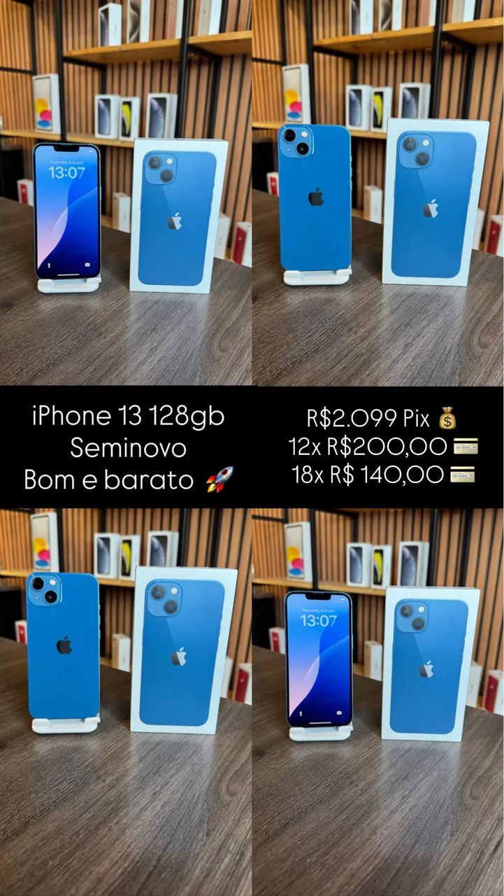 iPhone 13 - Seminovo- Garantia 6 meses - Foto 3
