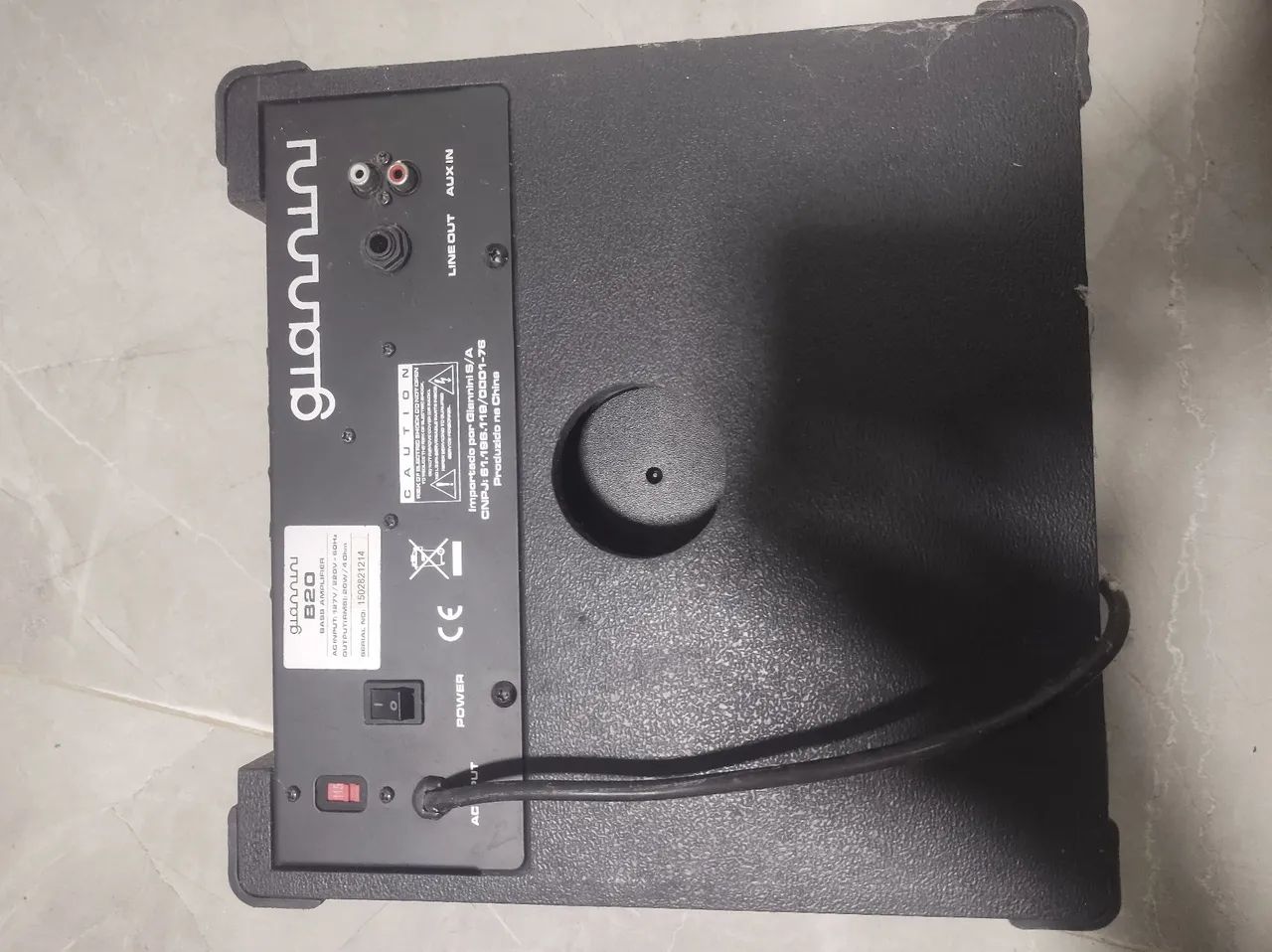 Baixo Strinberg Com caixa amplificada e capa RockBag original kit completo  - Foto 5