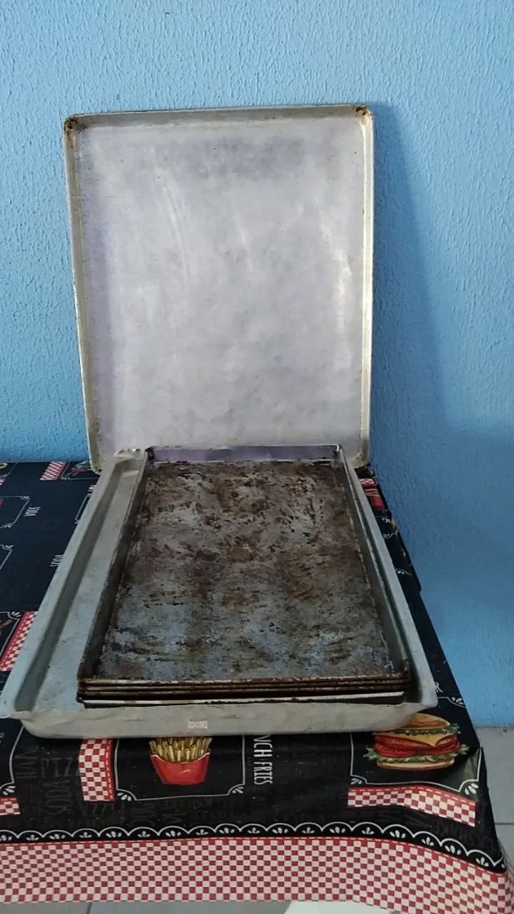 Vendo varias assadeiras em aluminio  - Foto 3