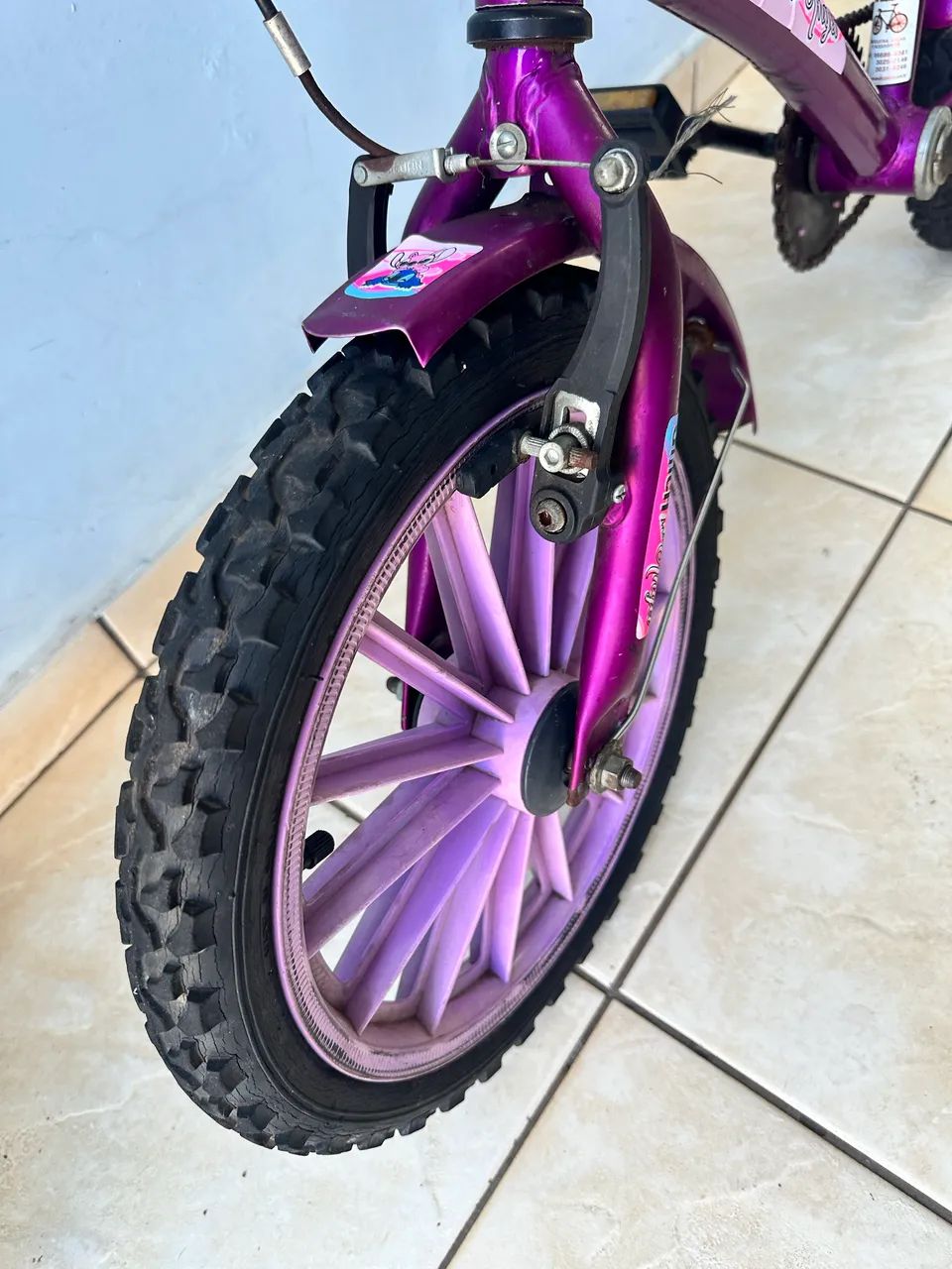 Bicicleta infantil Aro 16 com garupa  - Foto 4