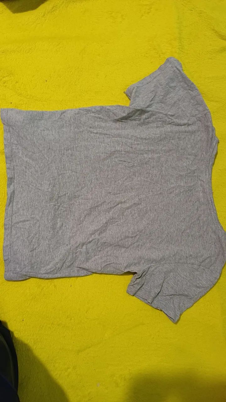 Camiseta Estampada Cinza - Retirada em Maceió AL - Foto 3