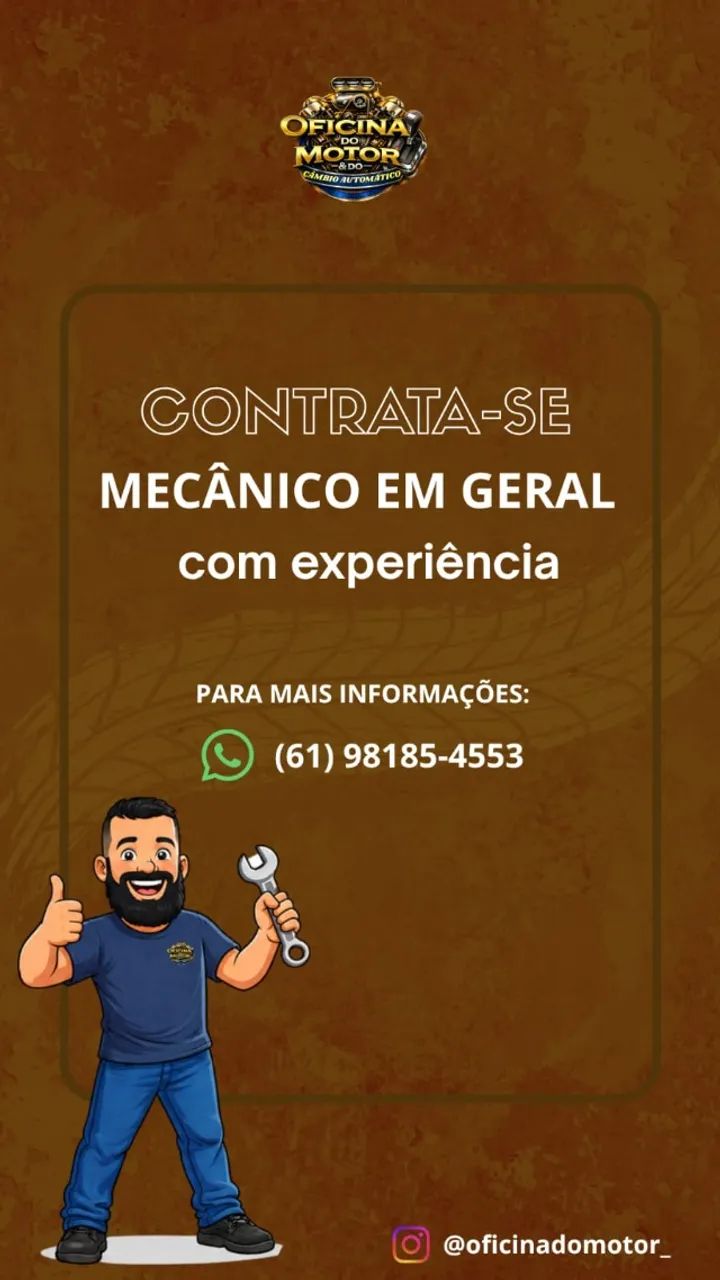 Mecânico em geral com experiência