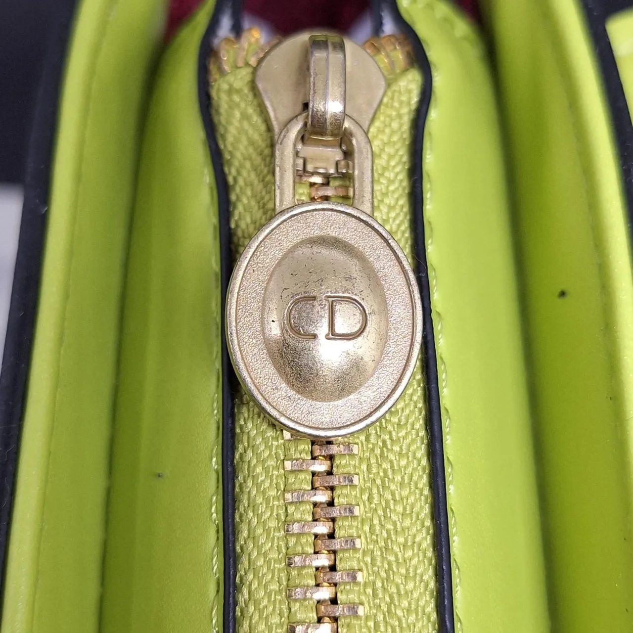 Bolsa Saddle Dior Inspired - Cinza CD verde lima (Nova) - Foto 5