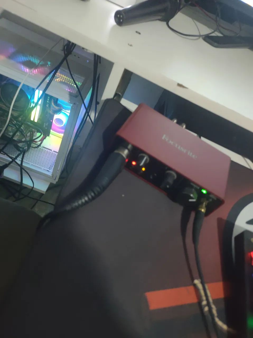 Interface de audio focusrite 3 gen