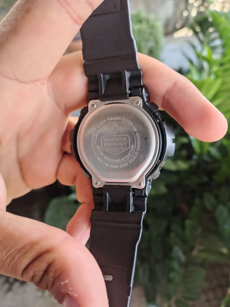 Relógio Casio Gshock DW-6900 preto/prata - Foto 2
