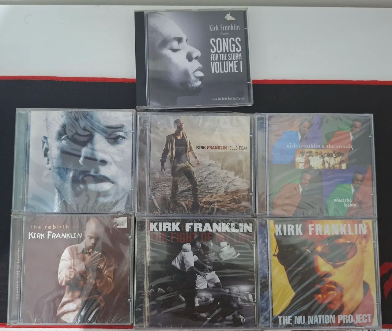 CDs Kirk Franklin. Novos, LACRADOS!!!
