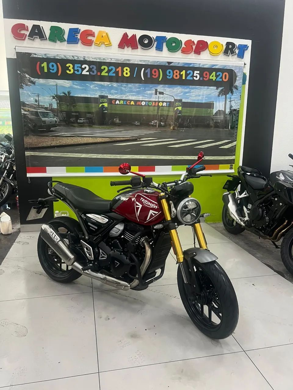 TRIUMPH SCRAMBLER 400 X