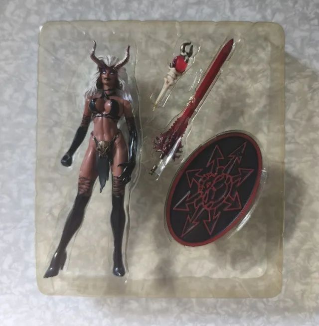 Lady Demon Clayburn Moore Chaos Comics - Foto 2