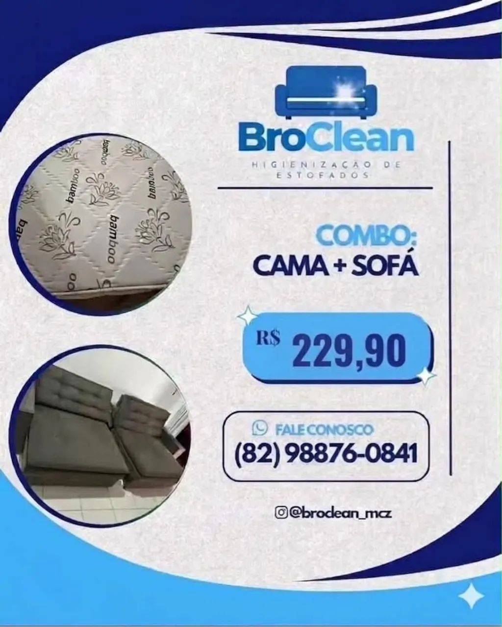 Limpeza de estofados a domicílio! - Foto 2