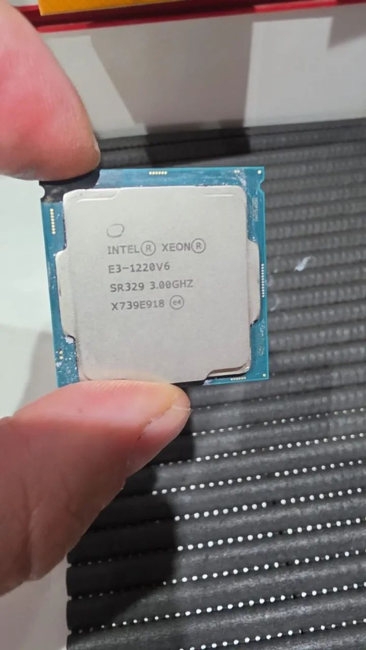 Processador Intel Xeon E3-1220 v6.