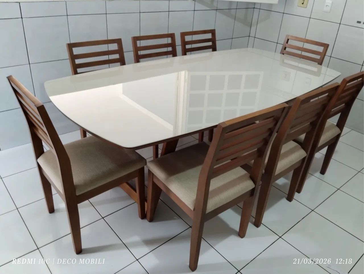 Mesa de madeira pronta entrega  - Foto 3