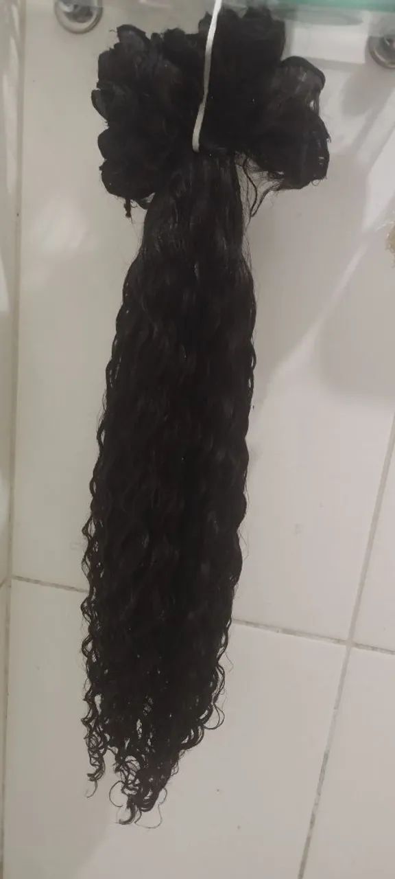 Cabelo Cacheado natural 50cm