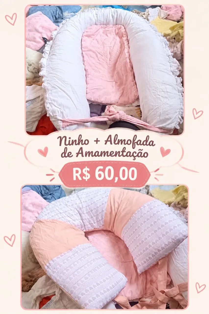 Roupas e itens de bebês 