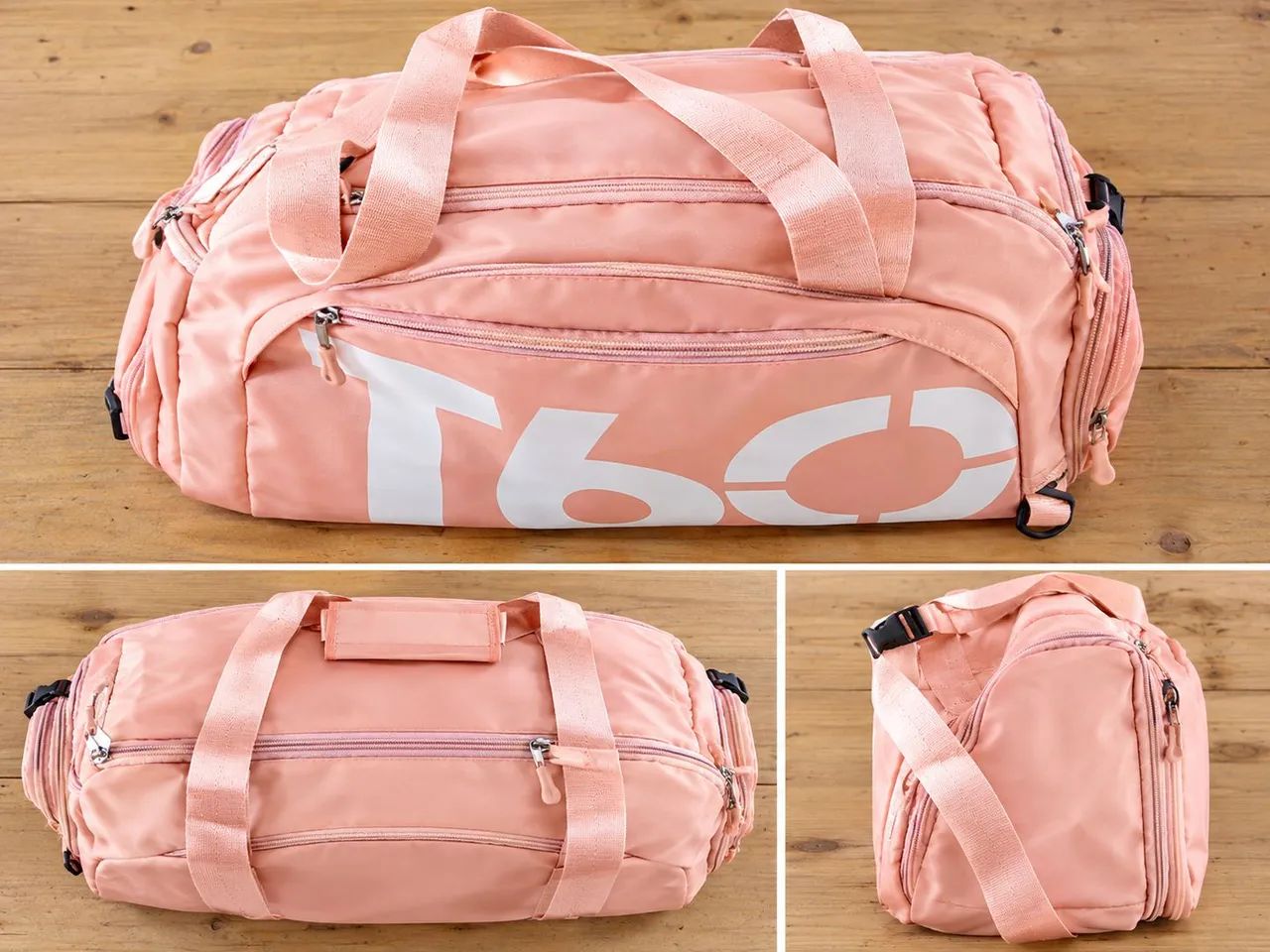 Bolsa modelo T60 Cor pêssego 