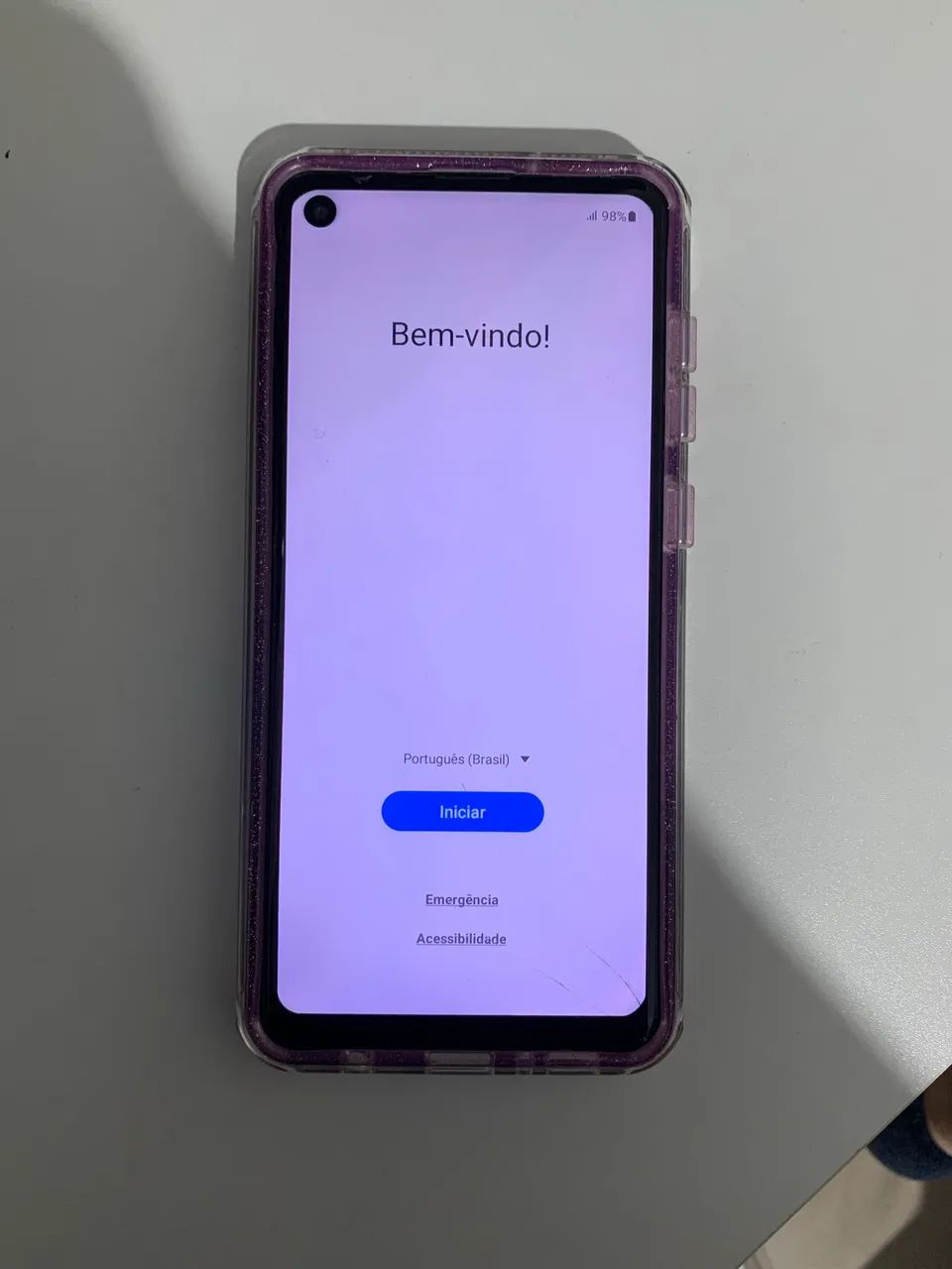 Samsung Galaxy A21s 64 GB Branco - Funcionando perfeitamente - Foto 2