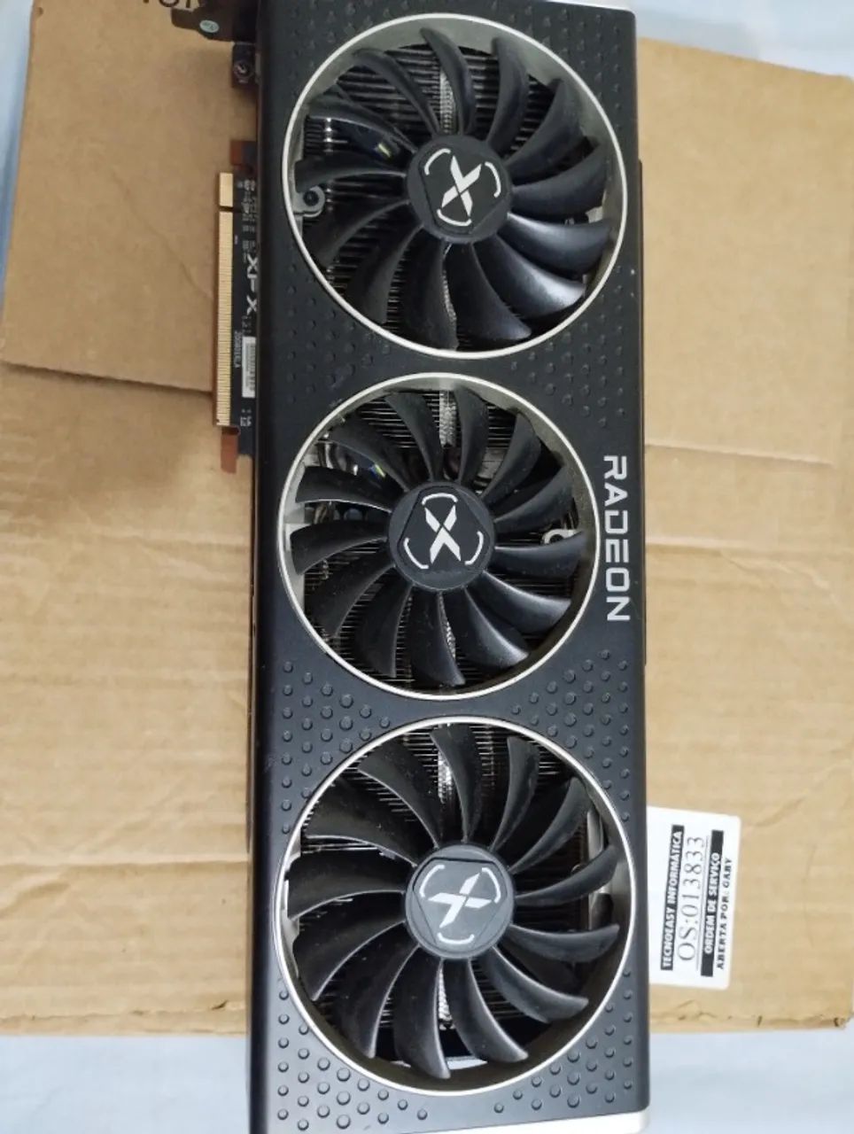 RX 6800XT XFX COM DEFEITO!!! - Foto 2