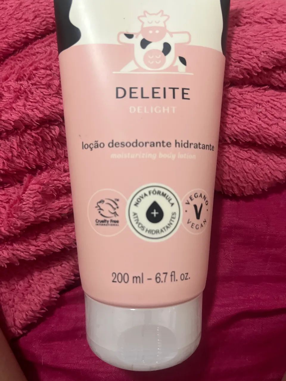 Loção hidratante deleite