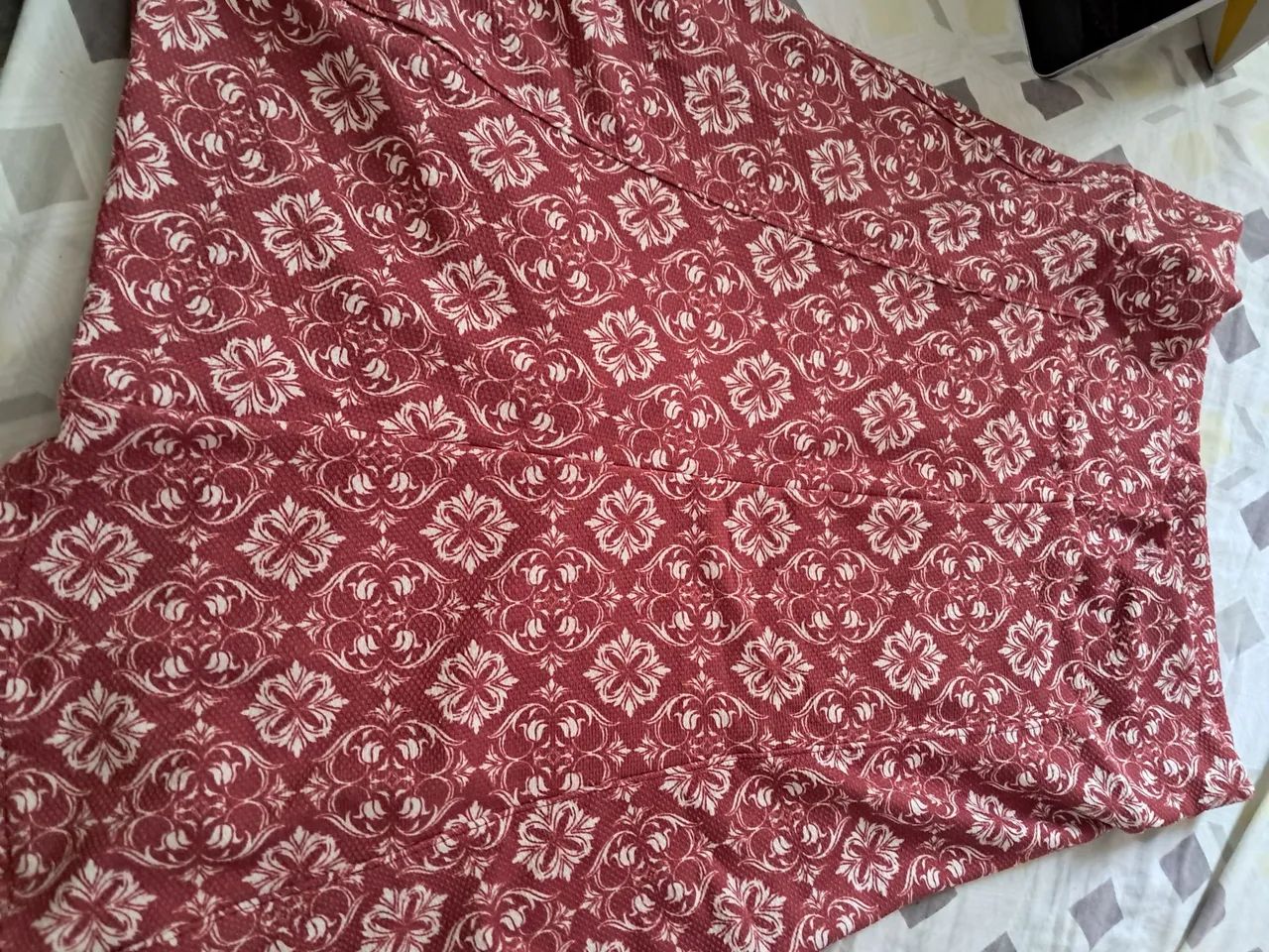 Saia estampada