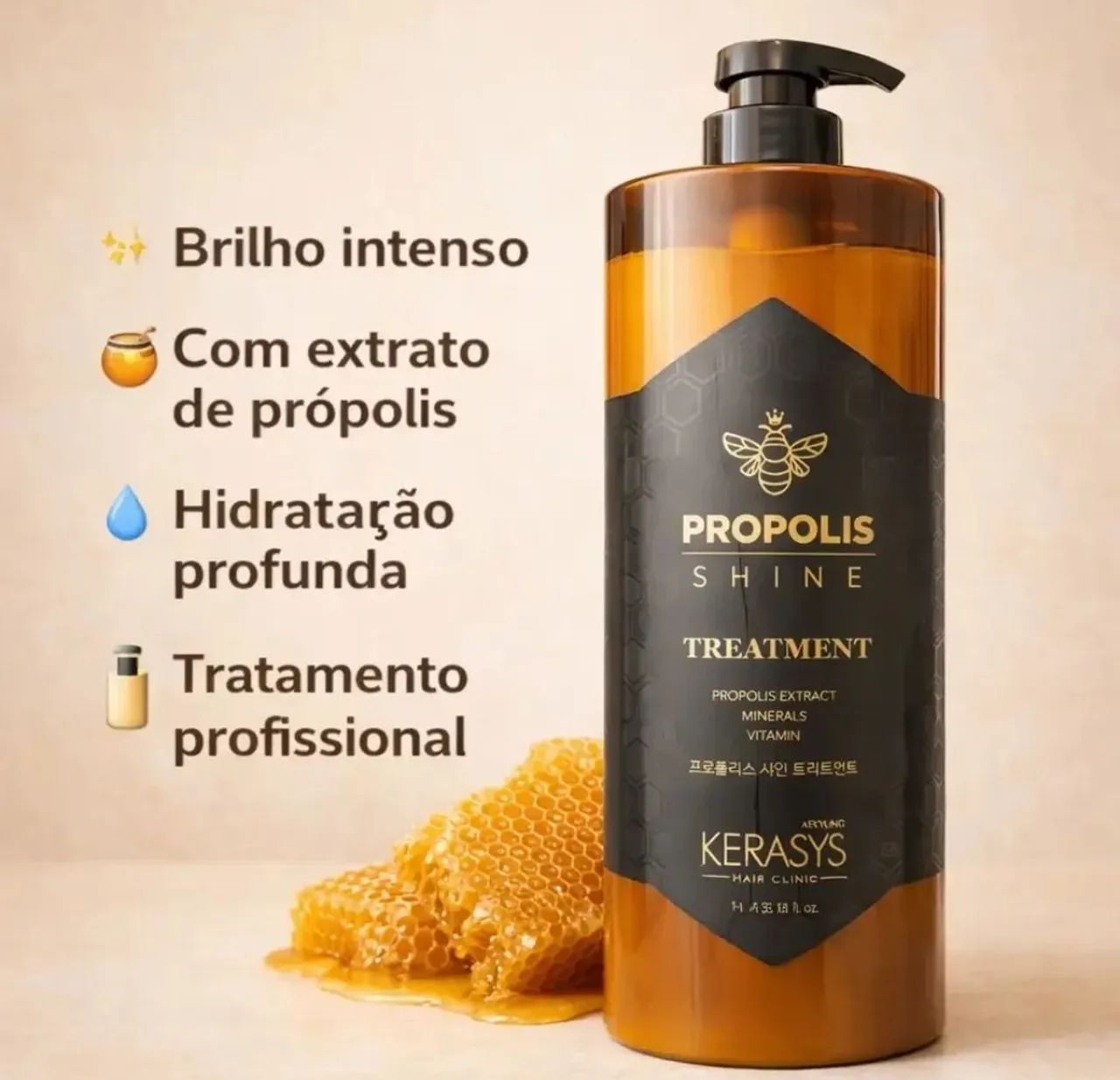 Tratamento Capilar Shine Própolis Kerasys  - Foto 2