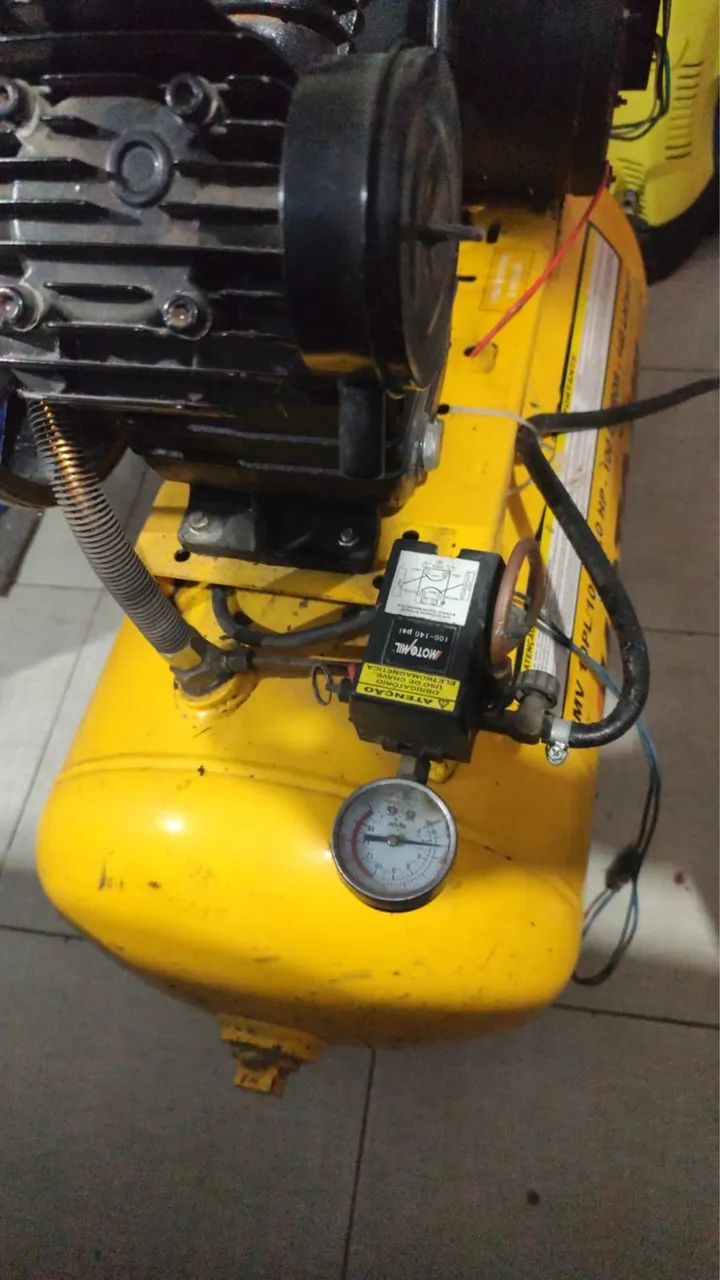 Compressor motomil 100 litros  - Foto 4