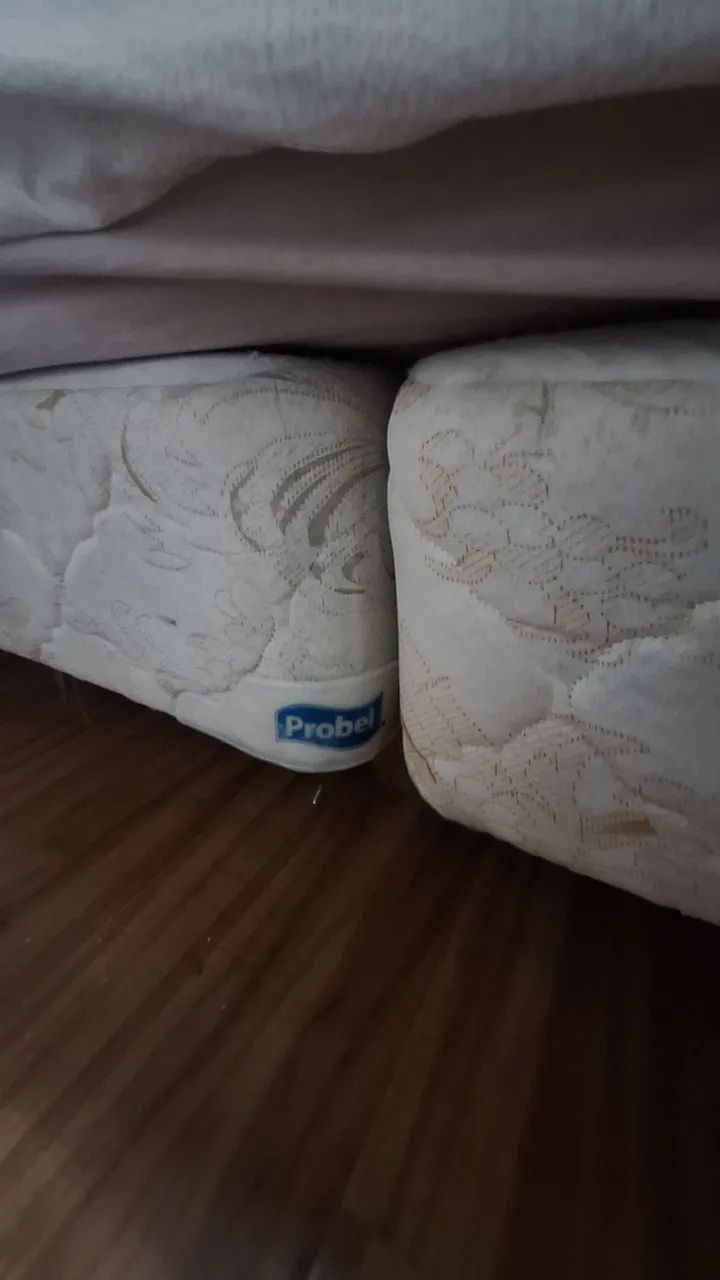 Cama queen box com colchão Probel guarda costas - Foto 3