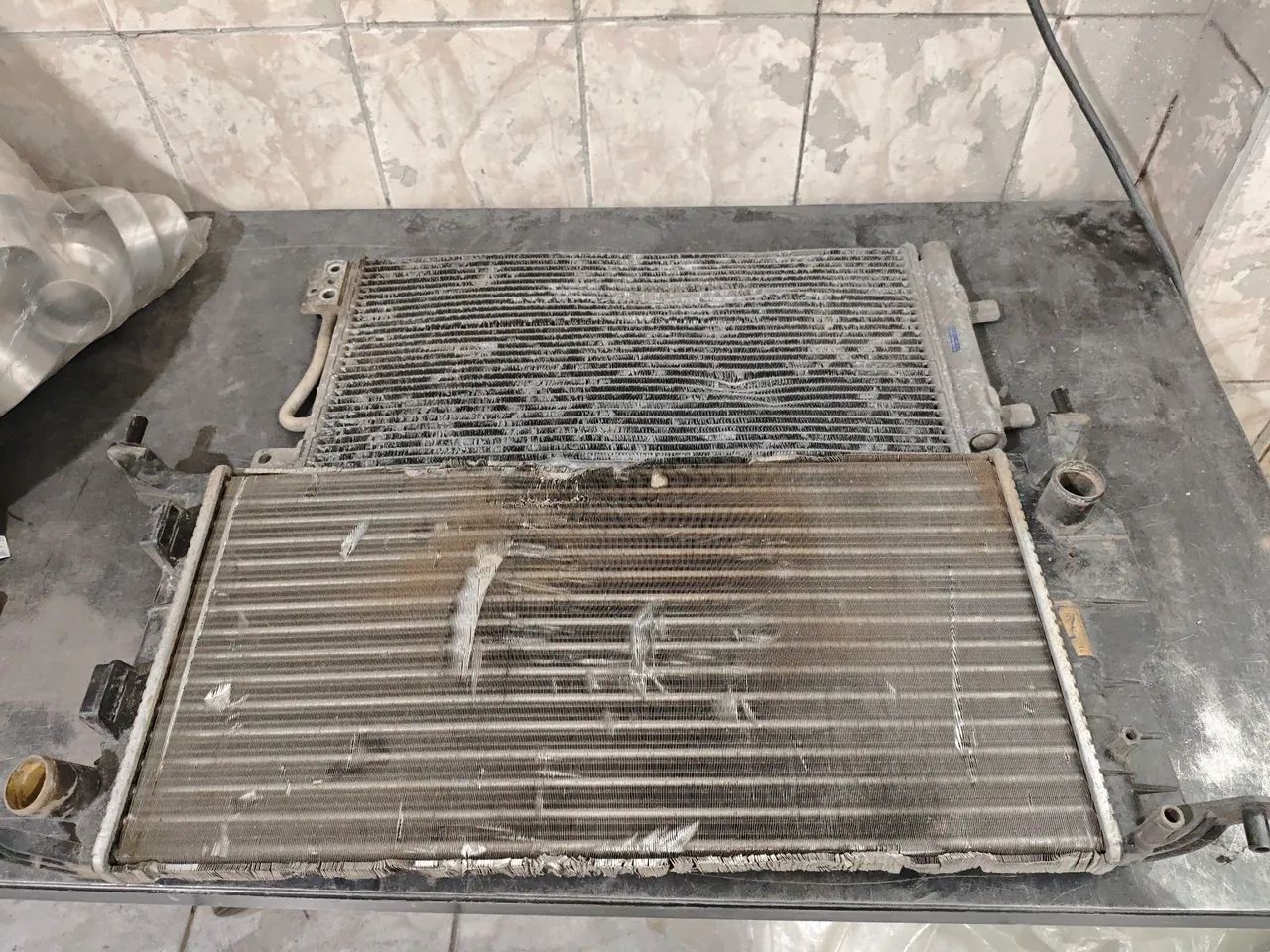 Condensador e radiador 