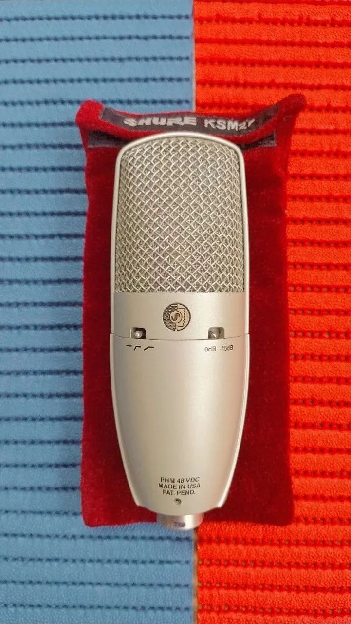MICROFONE SHURE KSM27 - MADE IN USA - Foto 3