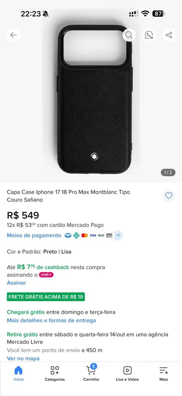 Vendo case original Montblanc  - Foto 3