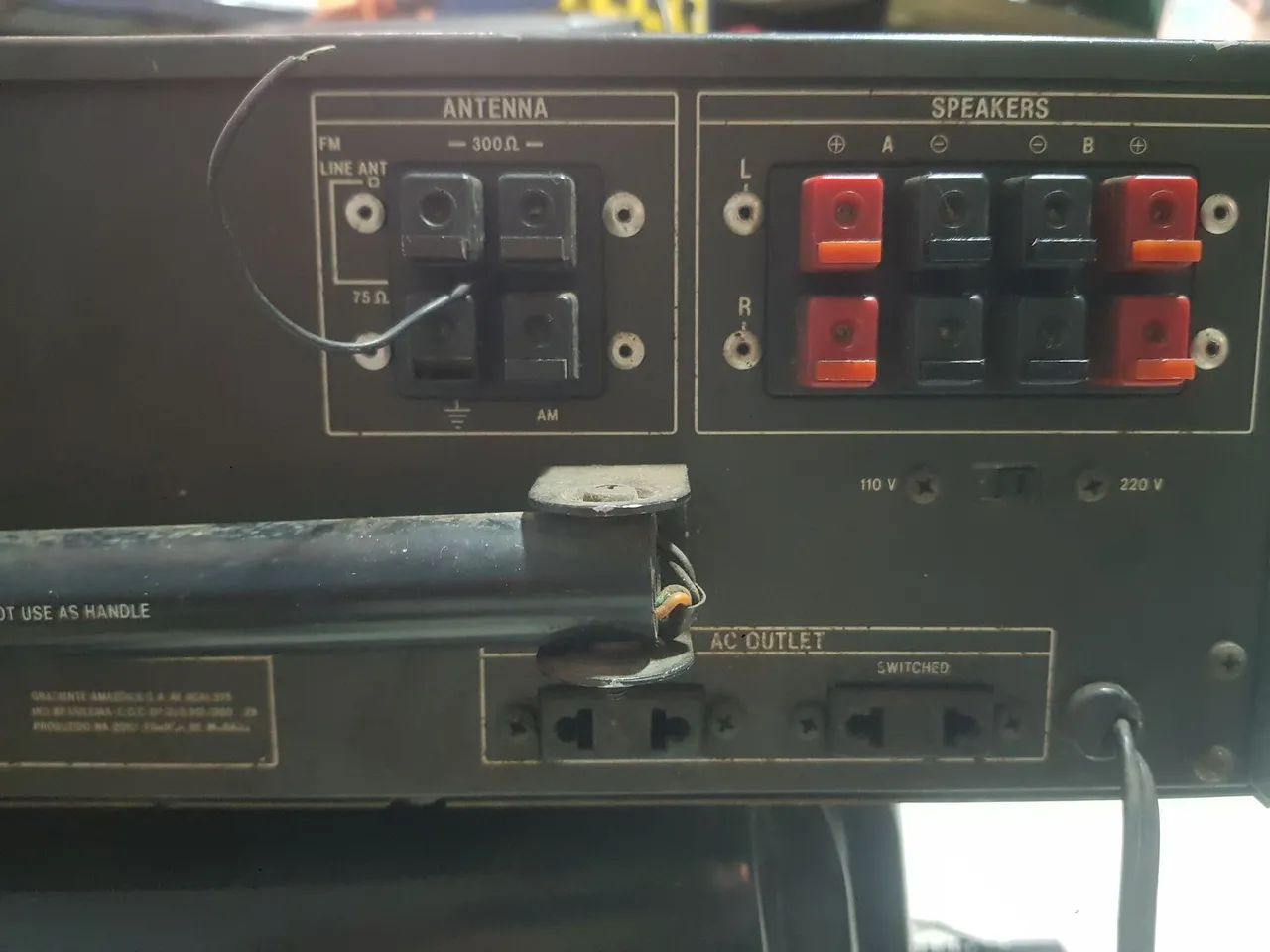 Receiver gradiente s96 conservado e todo original  - Foto 5