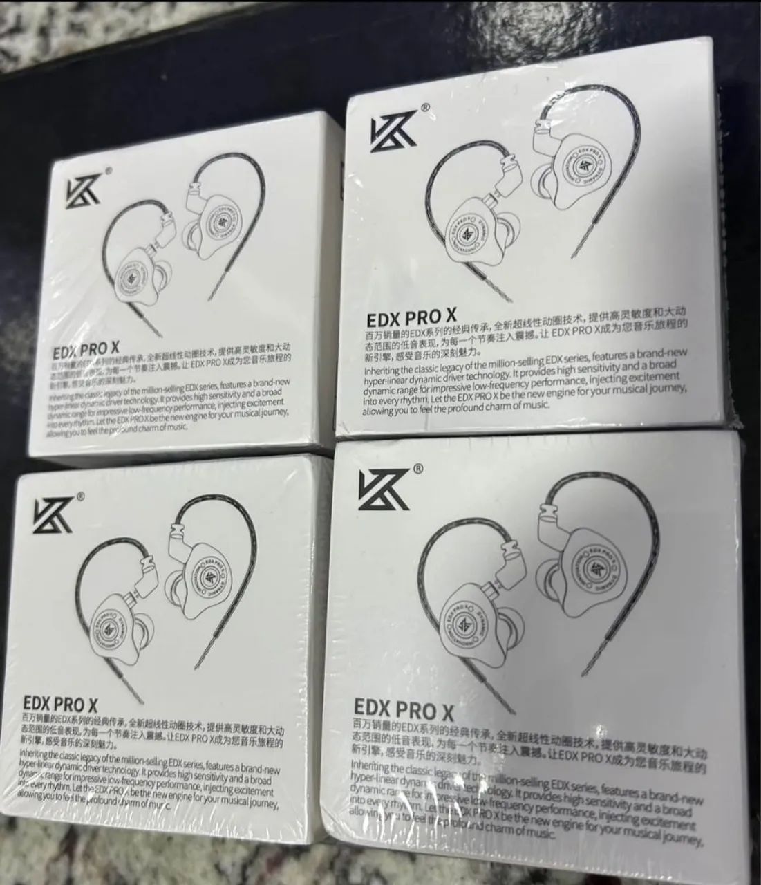 KZ EDX PRO fone de ouvido intra-auricular sem microfone!! Zerado e Lacrados  - Foto 2