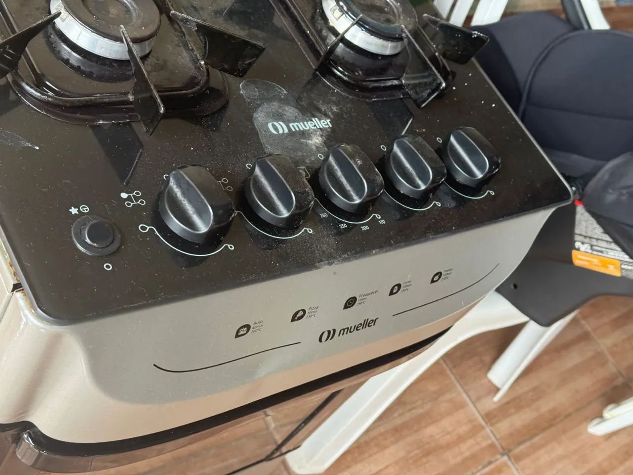 Vendo fogão 4 bocas Mueller - Foto 3