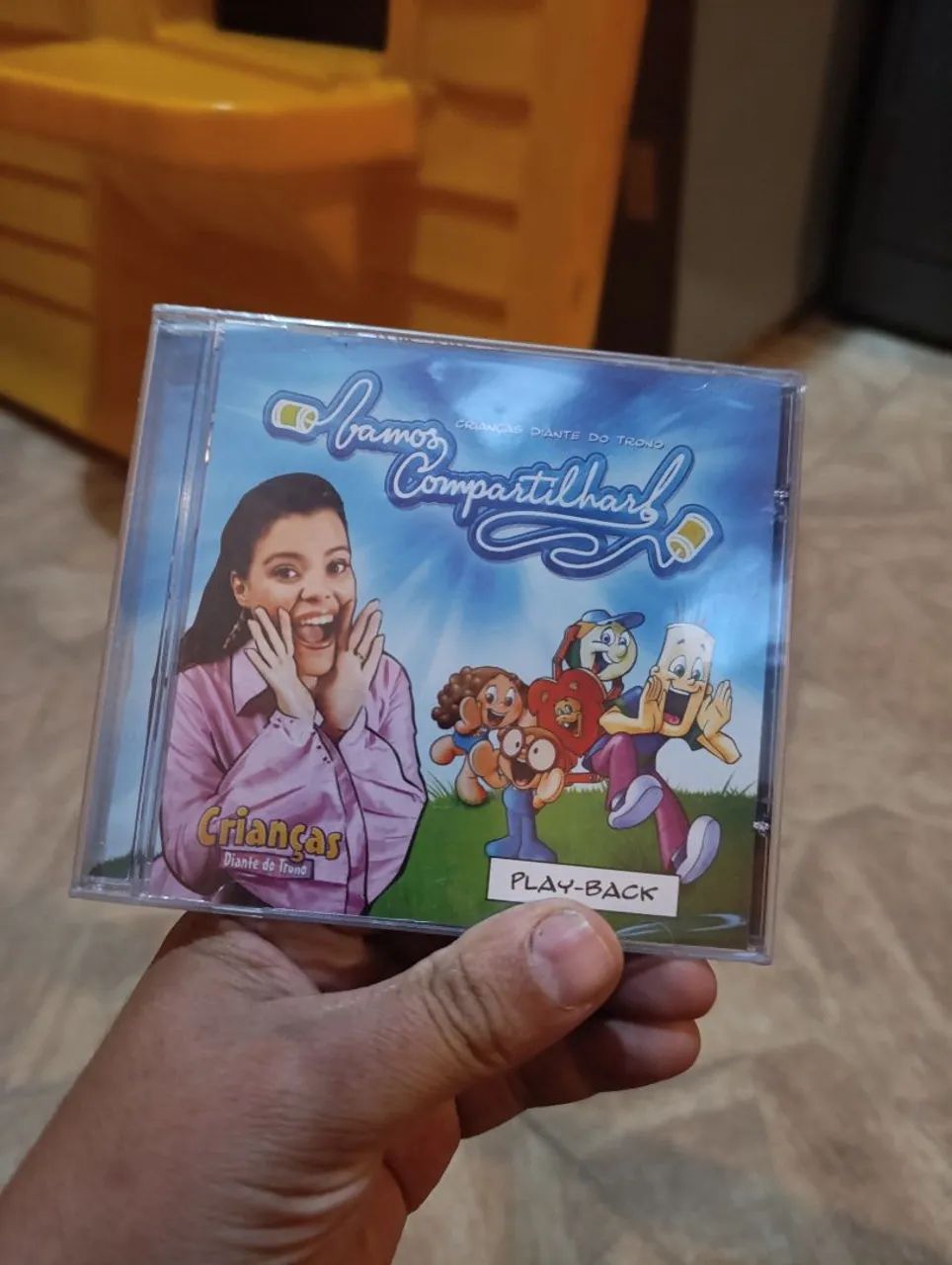 Cd playback vamos compartilhar diante do trono 