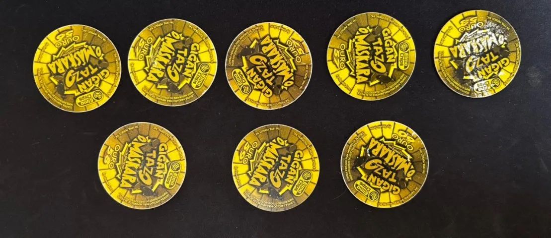 Tazos - Elma Chips - O Máscara - Gigan Tazo - Foto 4