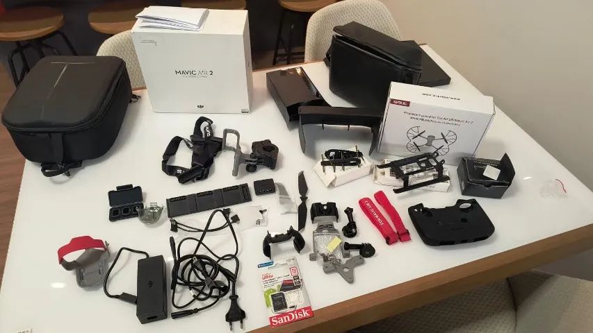 Drone DJI Mavic Air 2 Combo FlY More / Cheio de acessórios!! - Foto 6