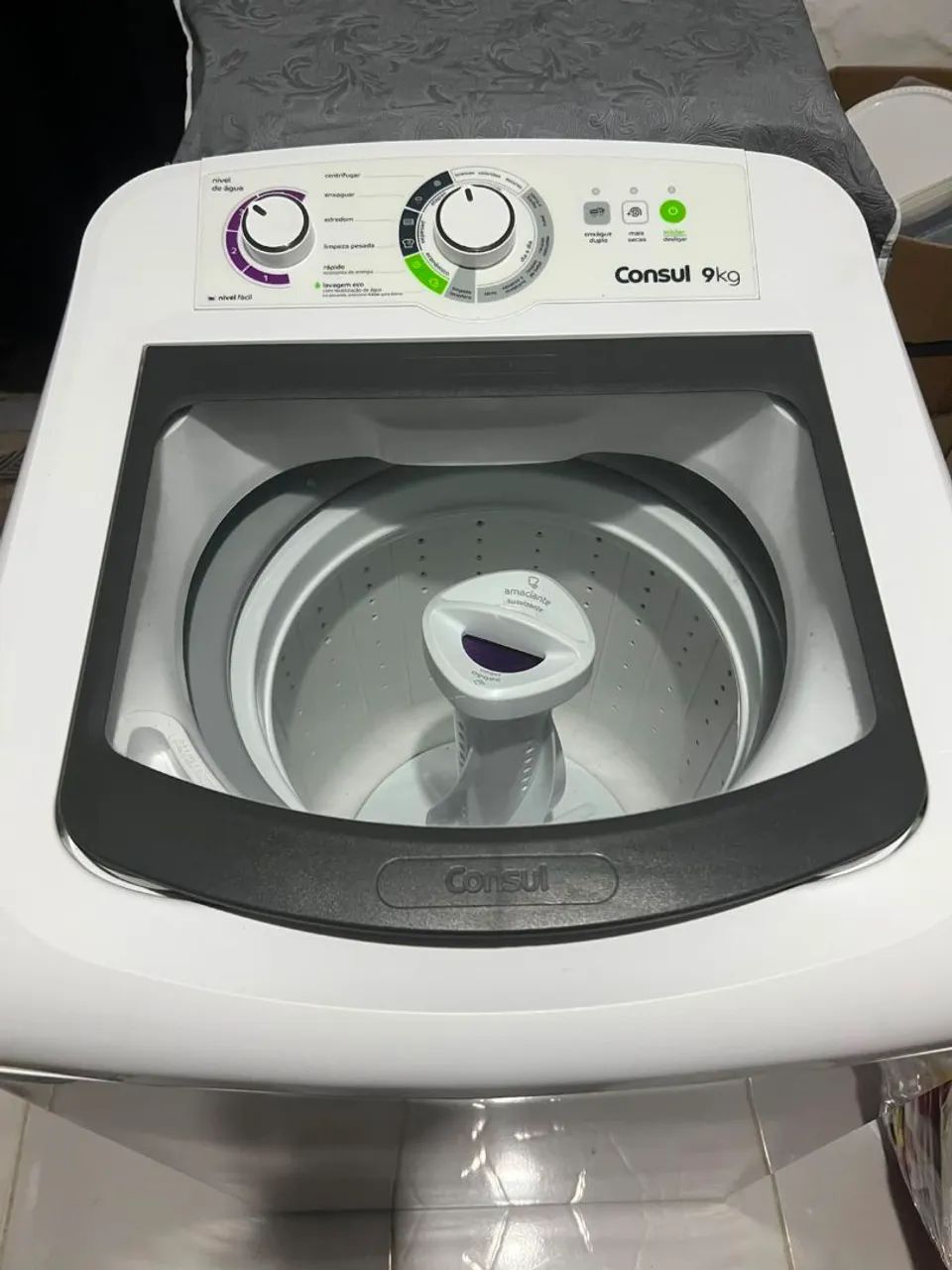 Máquina de lavar roupas Consul 9kg